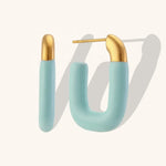 Load image into Gallery viewer, Soft Glow U Earrings