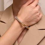 Load image into Gallery viewer, luxury twist bangle